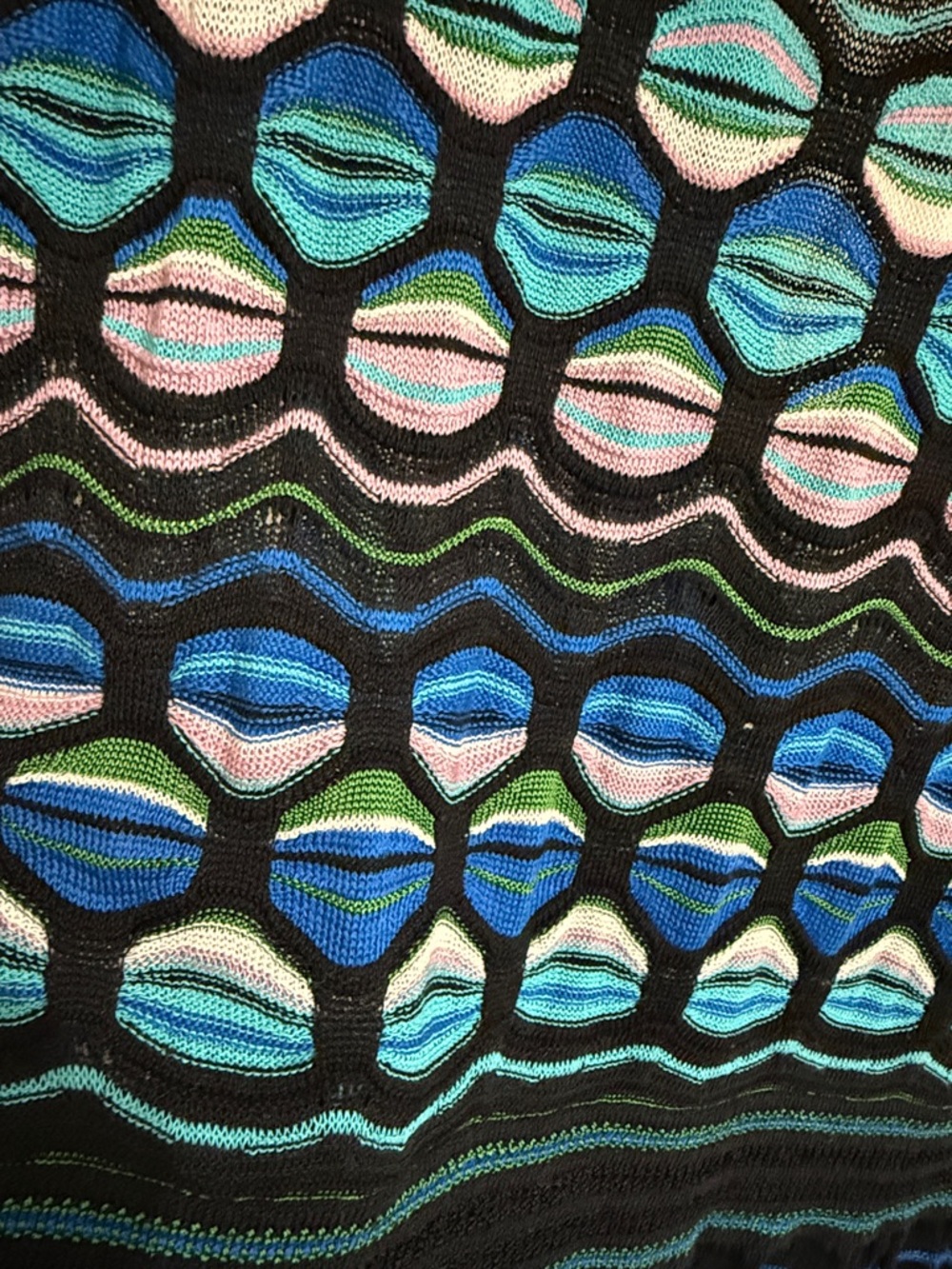 M by Missoni V-Neck Multicolor Knit Dress - Picture 7 of 7